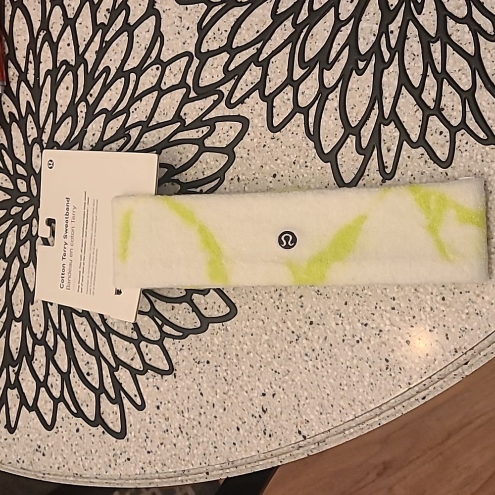 Lululemon NWT Cotton Terry Sweatband